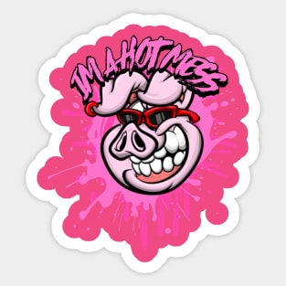 I'm A Hot Mess Sticker